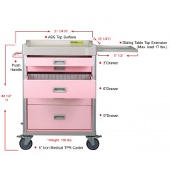 Plasdent Rimocart - 3" DIVIDER SET (3 short, 3 fixed, & 2x3"strip)